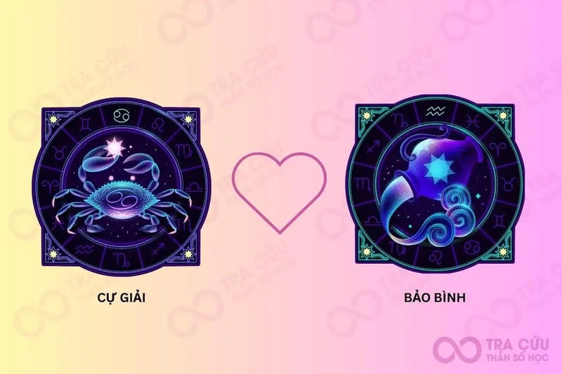 Cự Giải và Bảo Bình có gì hợp nhau không?